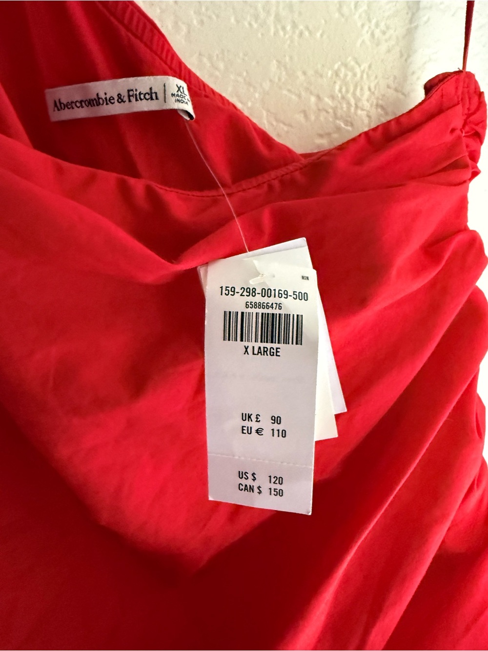 NWT Abercrombie One Shoulder Maxi Dress ❤️ - Picture 7 of 13